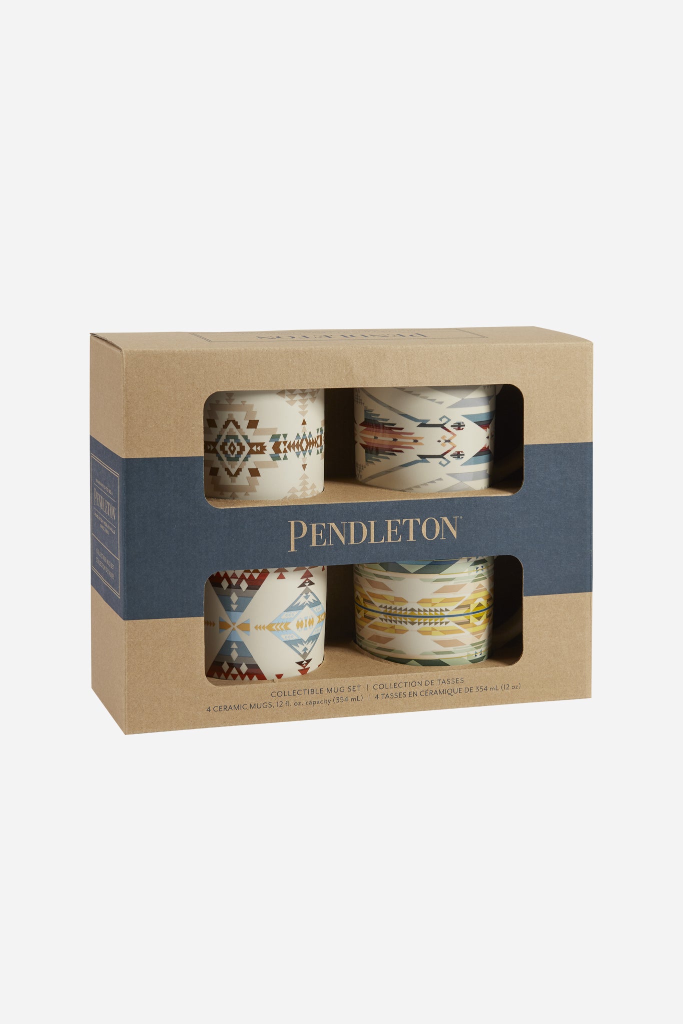 12 Oz Ceramic Mug Set High Desert Collection