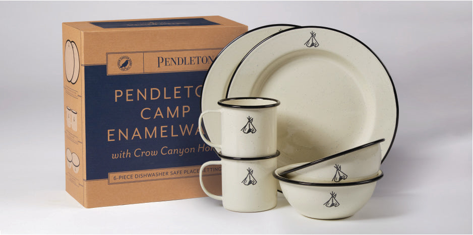 Pendleton Camp Enamelware - Main Image