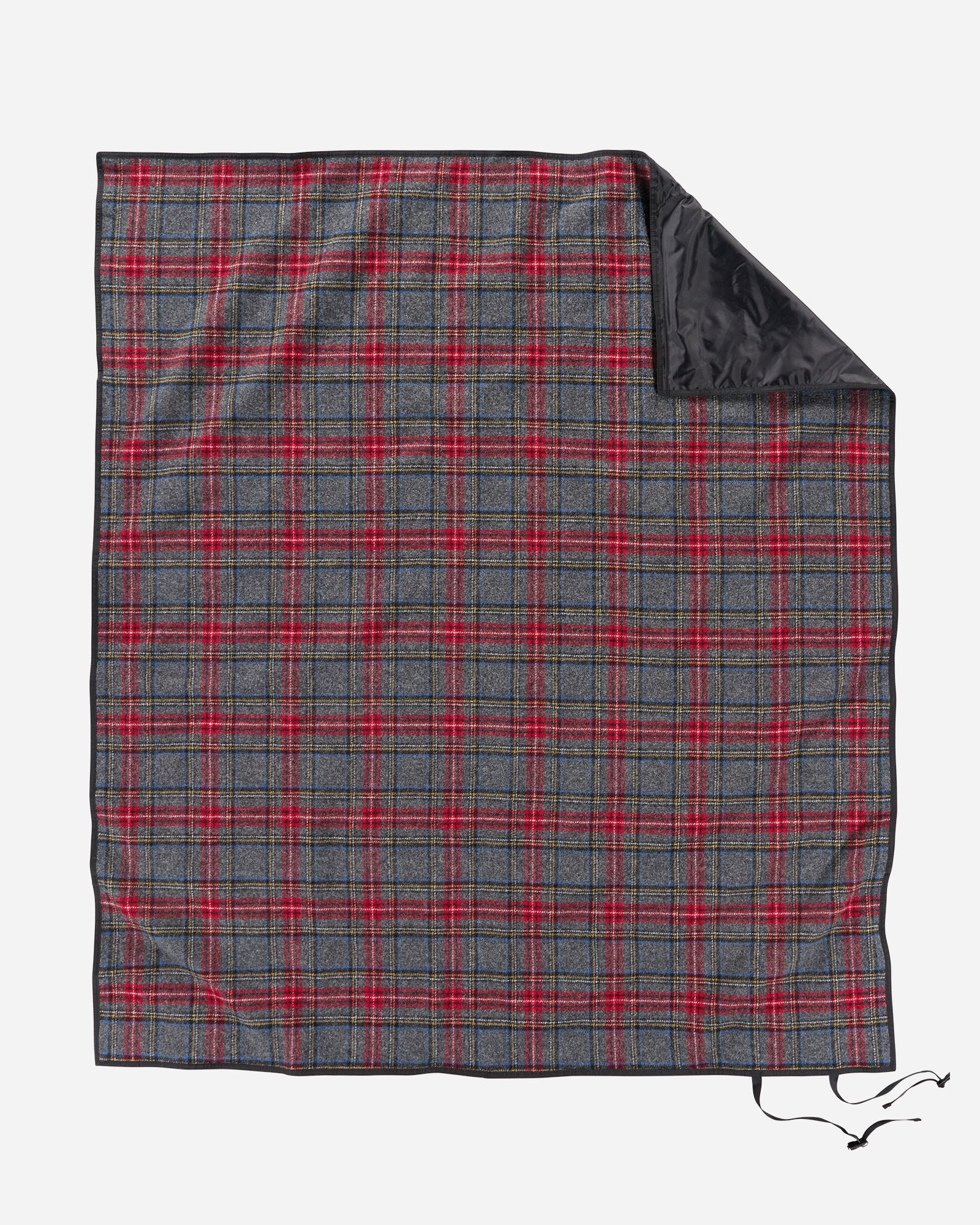 Roll-Up Blanket USA Charcoal Stewart