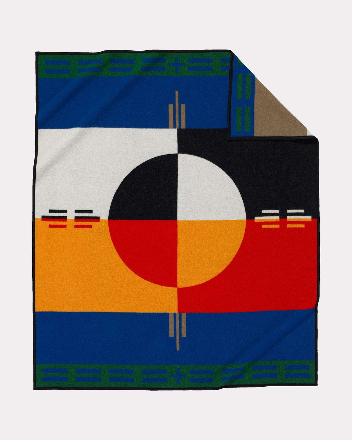 Pendleton Circle of Life Khaki Legendary Collection Wool Blanket – view 2