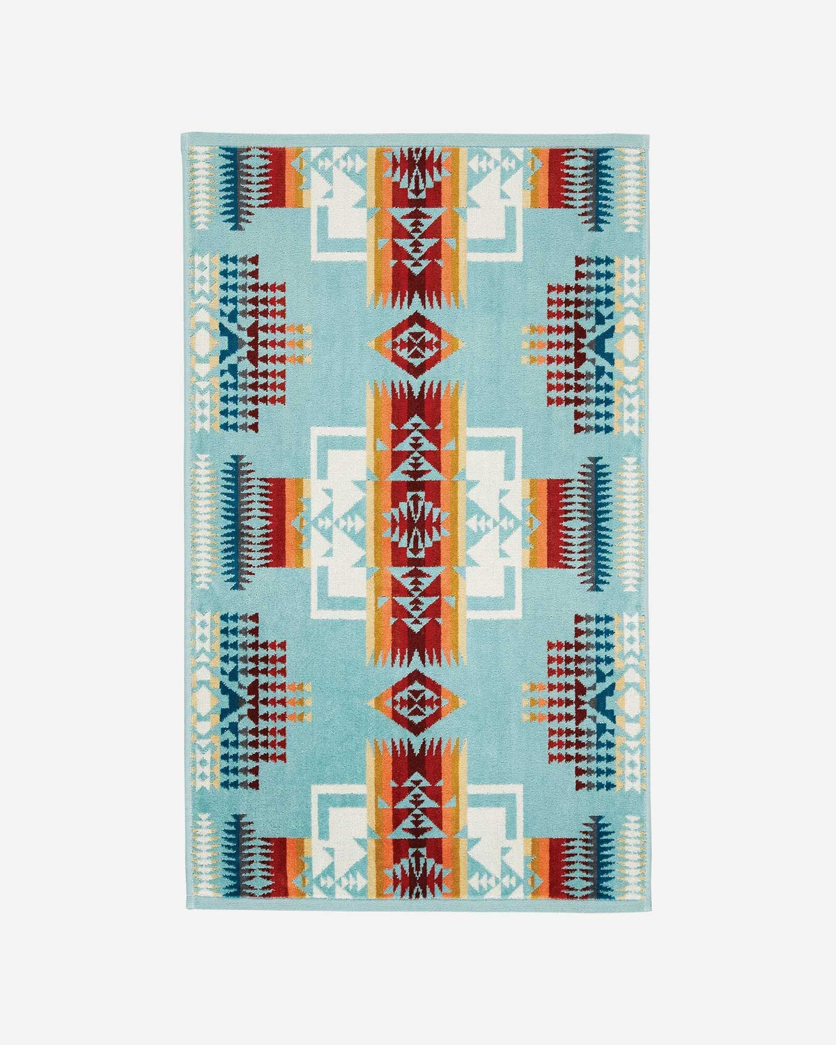 Pendleton Jacquard Towel Collection in Aqua – view 5