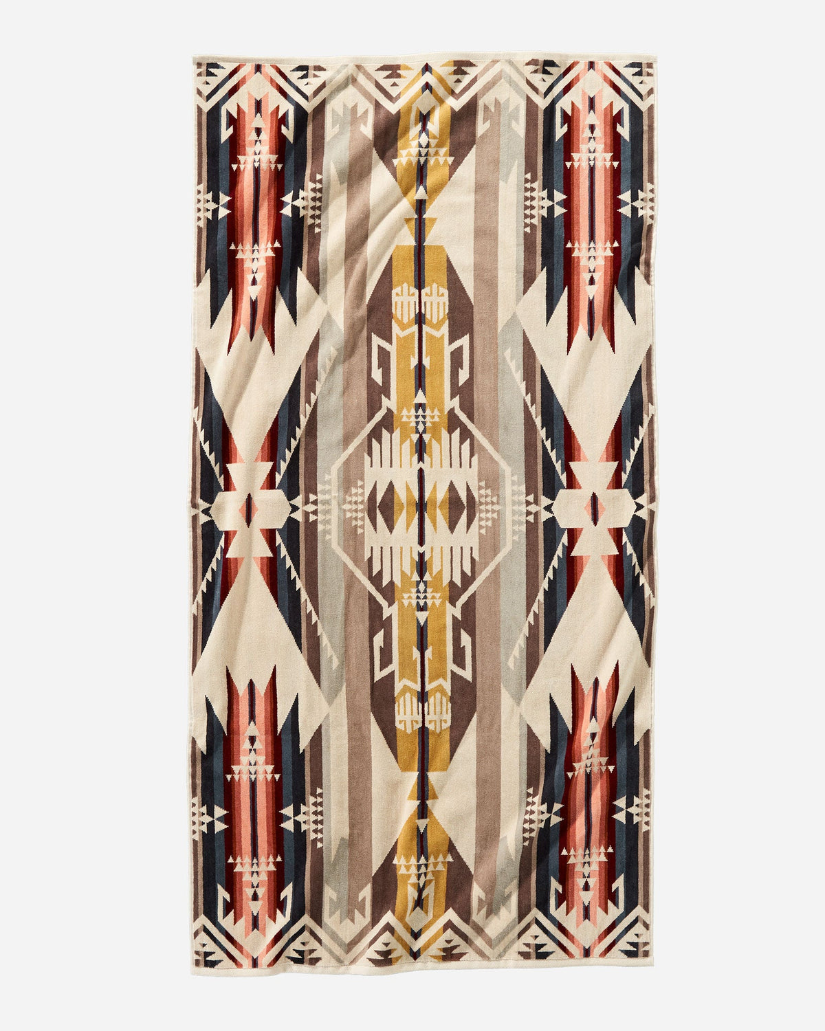 Pendleton Jacquard Towel Collection in White Sands Tan