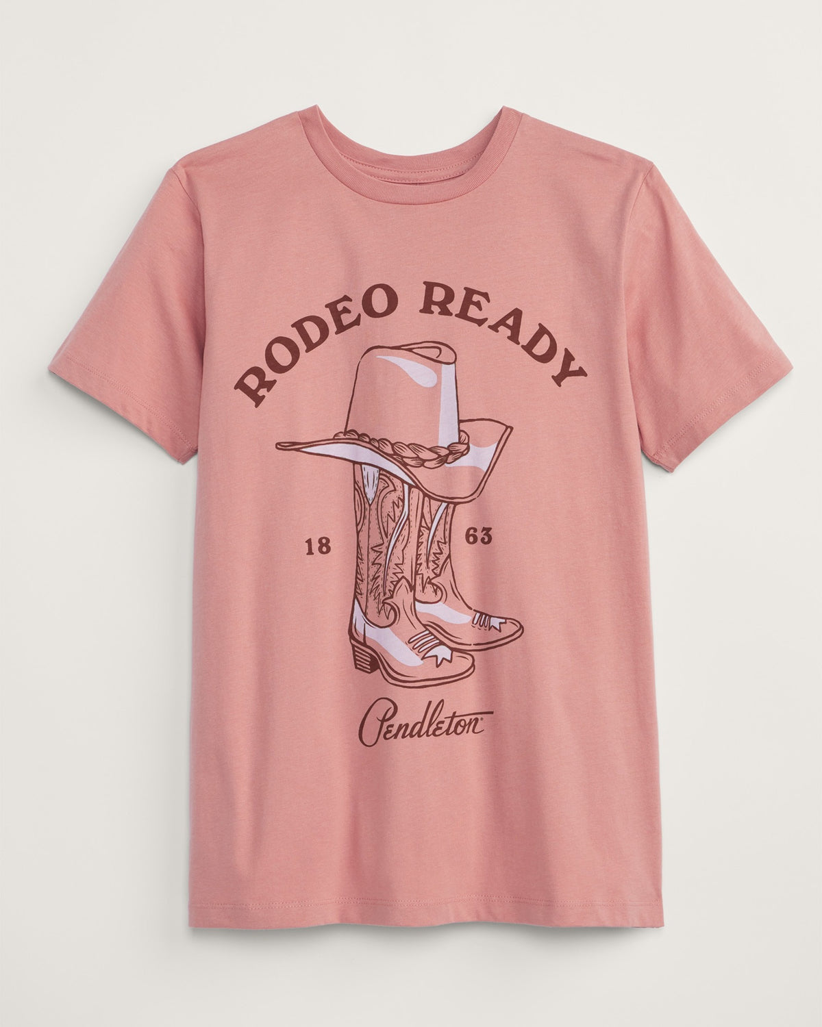 Rodeo Ready Graphic Tee Dusty Rose