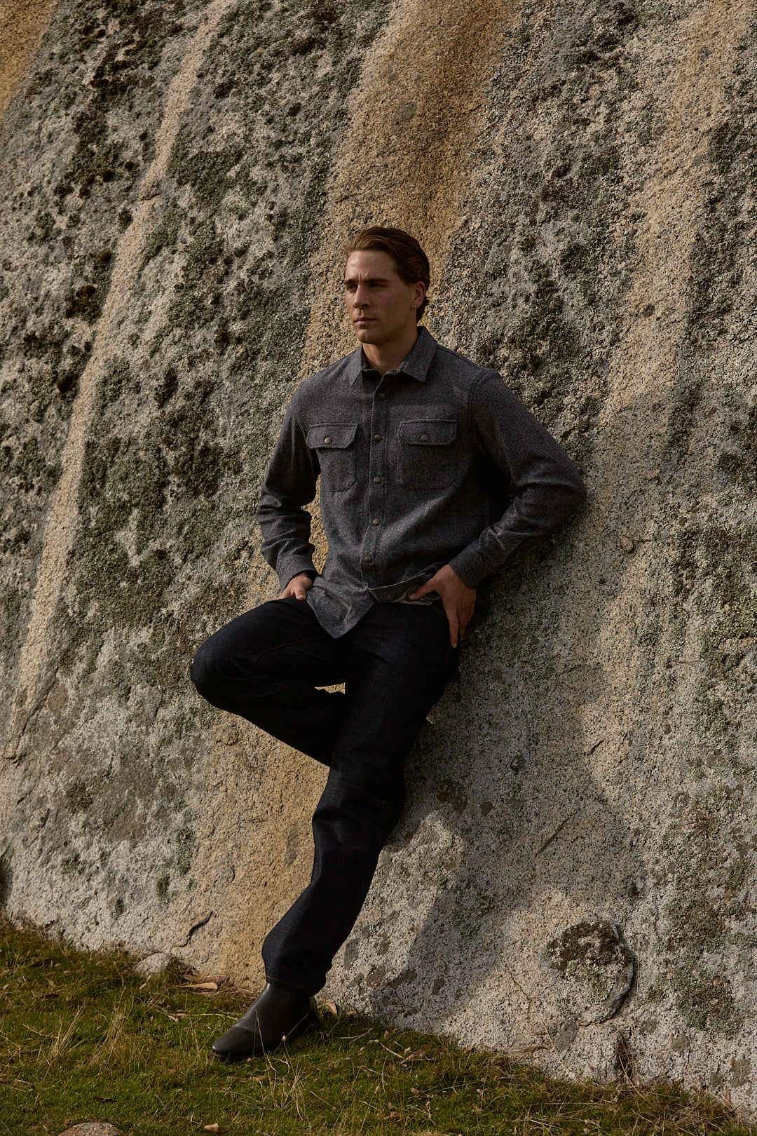 Forest Twill Shirt Navy