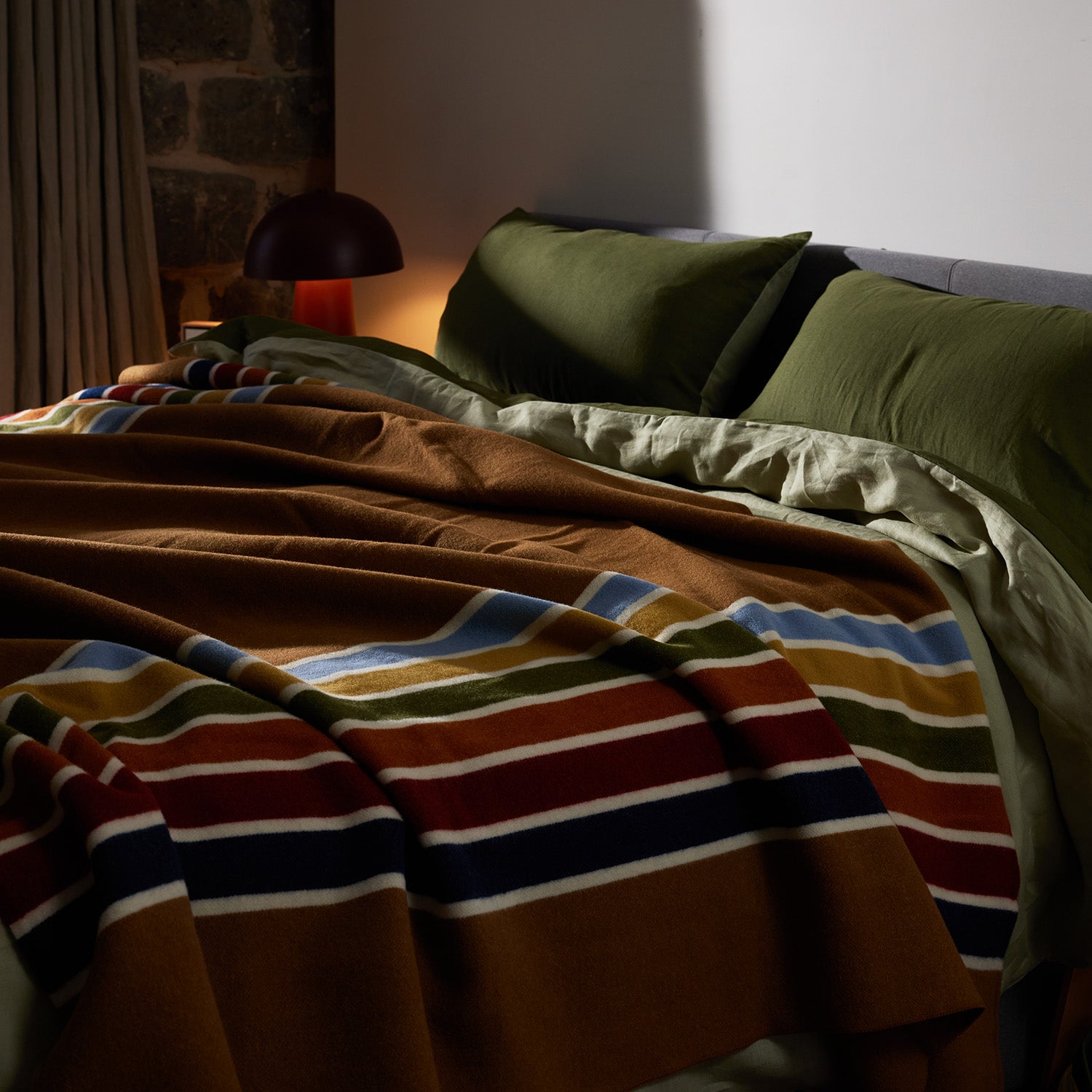 Yakima Twin Blanket Mineral Umber | Pendleton