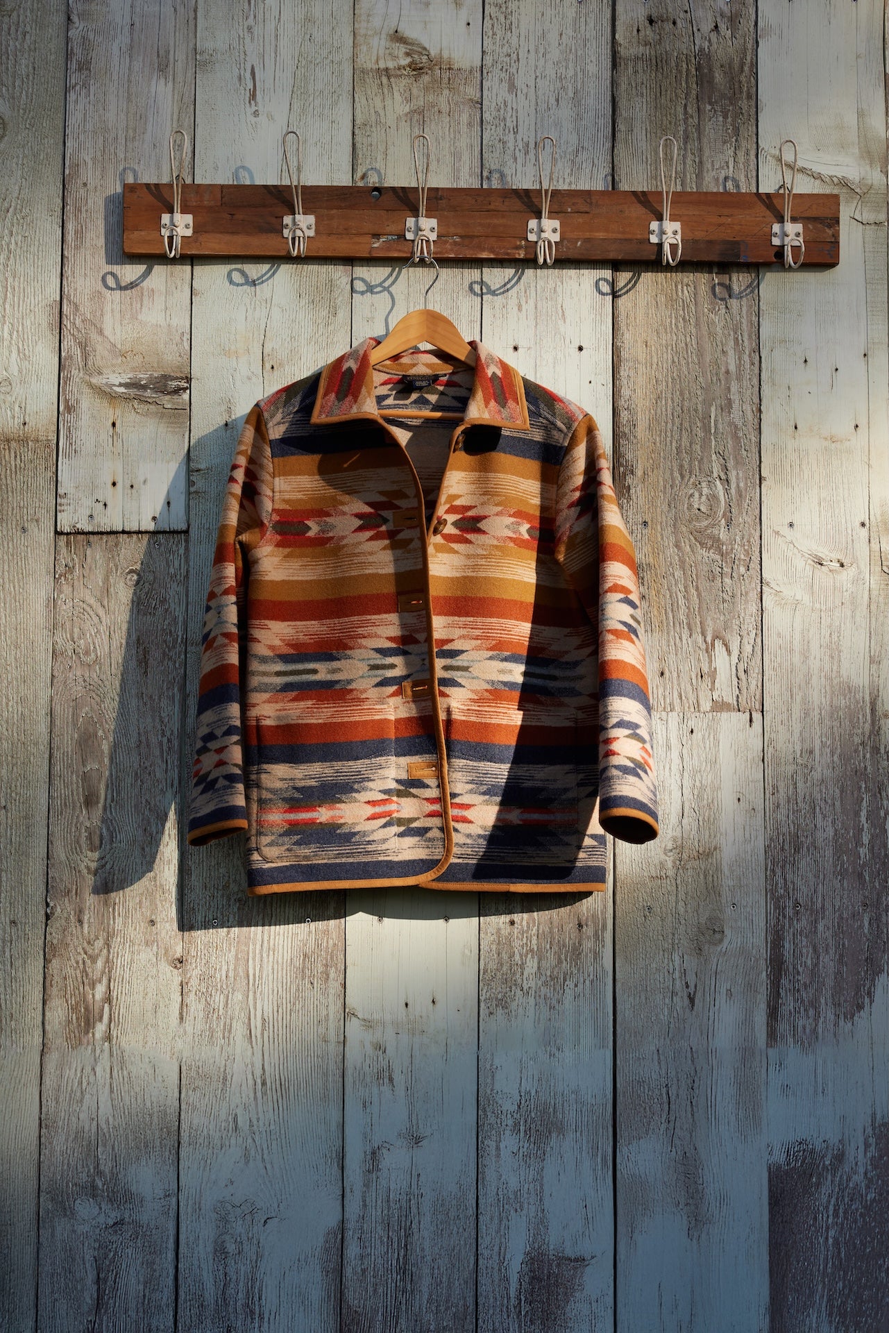 Reversible Wool Coat Wyeth Falls