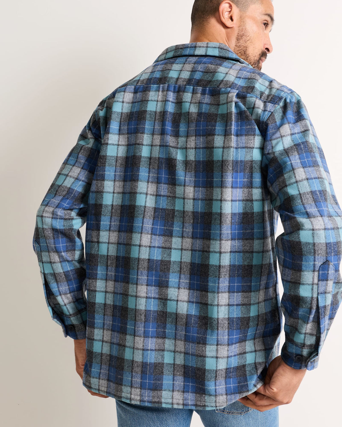 Board Shirt Blue Original Surf Plaid