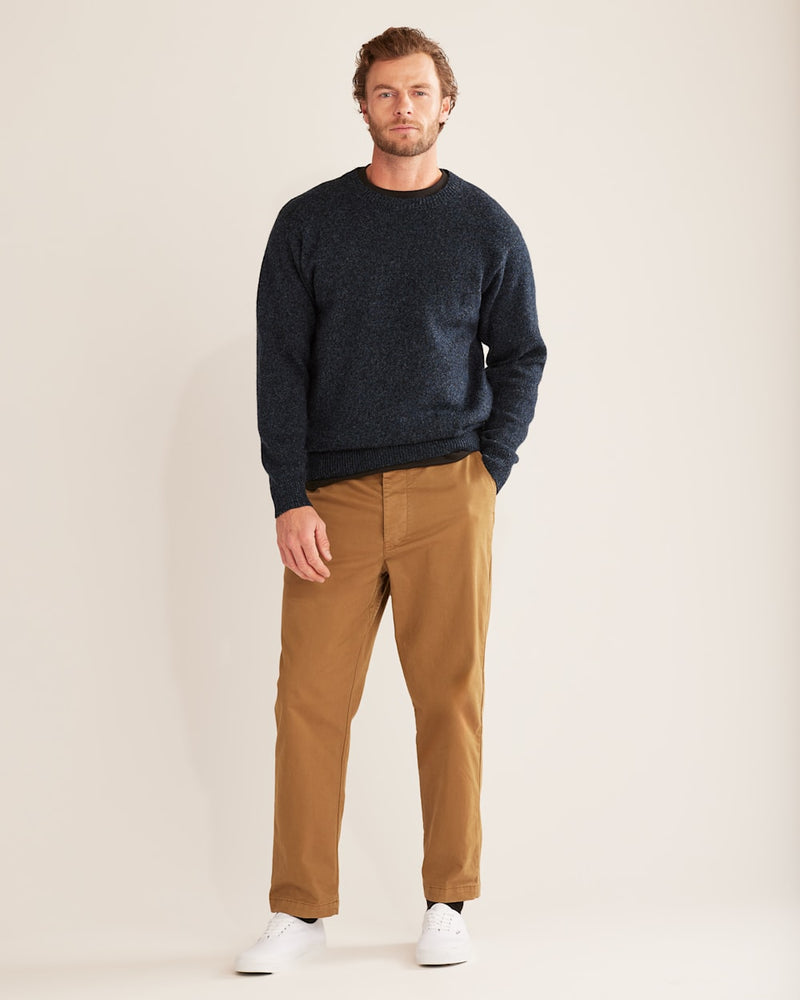 Wool Crew Indigo Heather