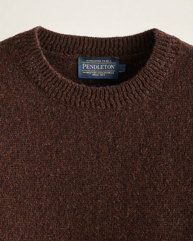 Wool Crew Espresso Heather