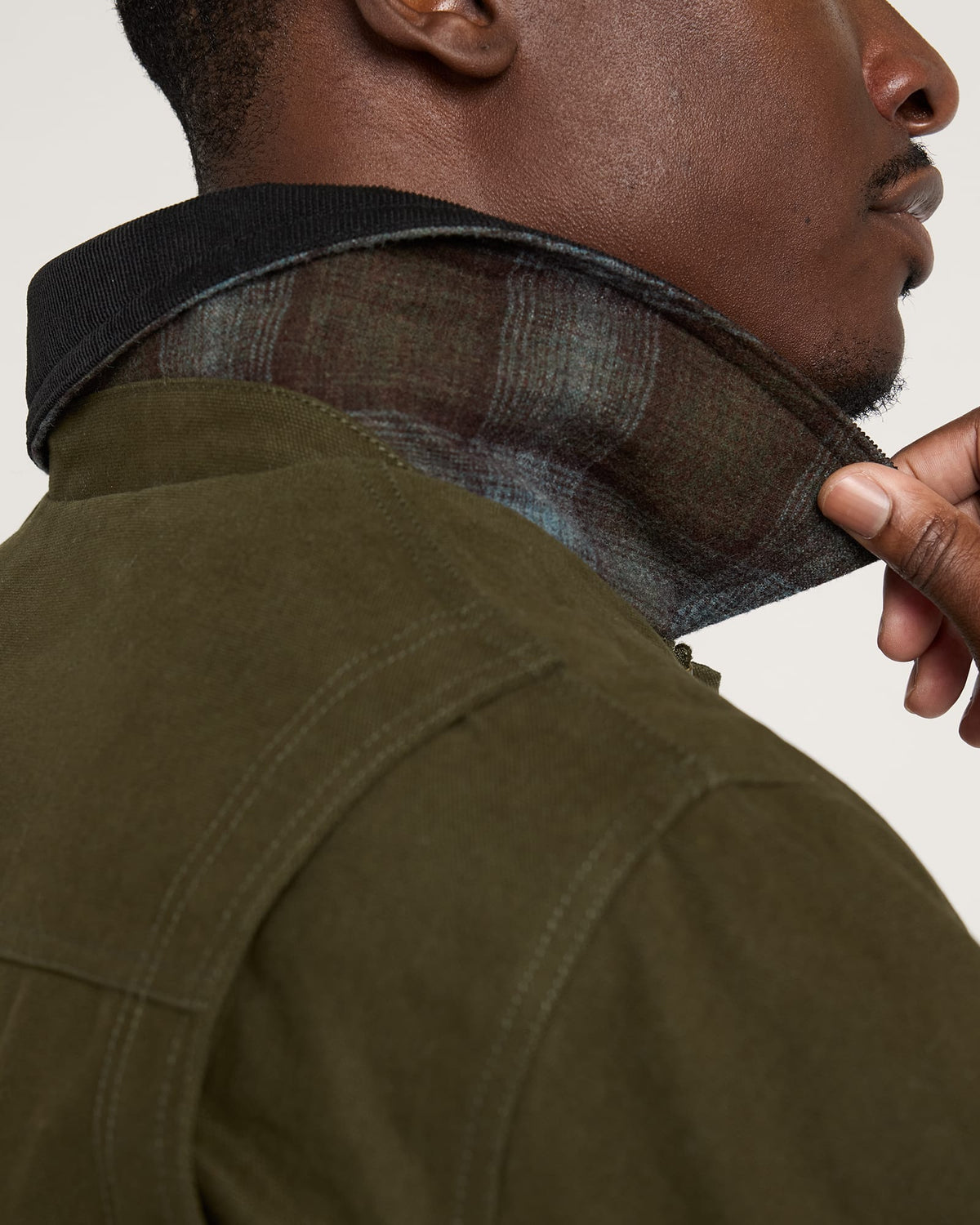 Carson City Ranch Coat Dark Olive
