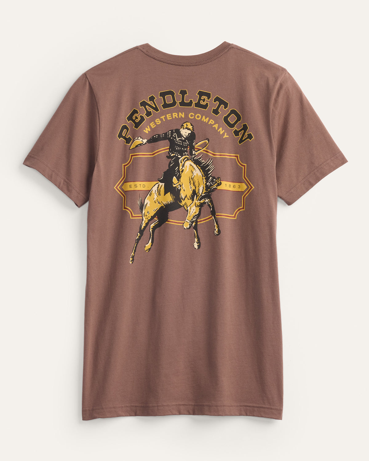 Western Company Graphic Tee Cocoa/Black
