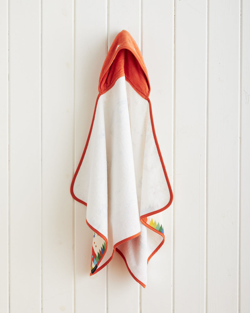 Printed Hooded Baby Towel