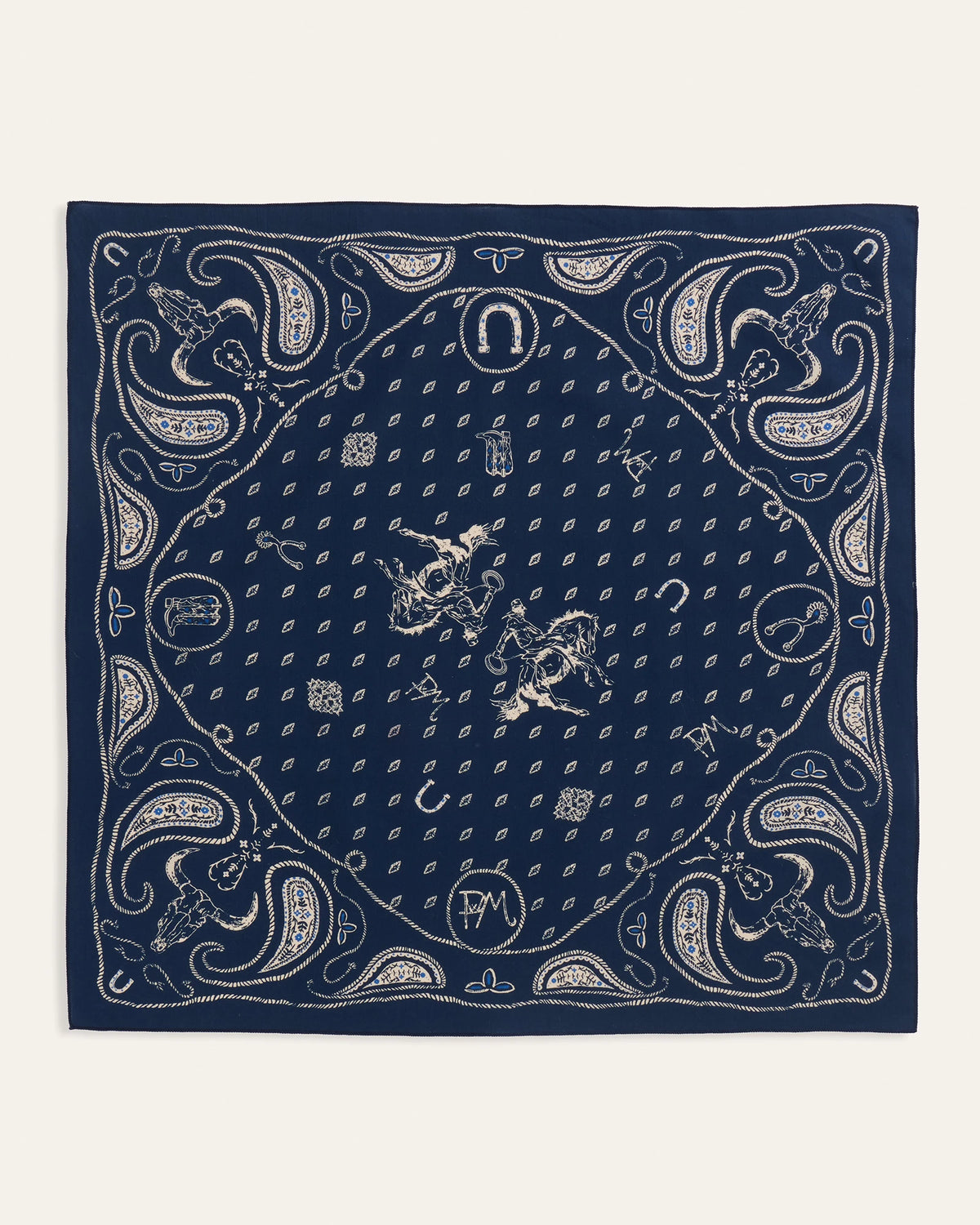 3-Pack Bandana Western Lasso Multi