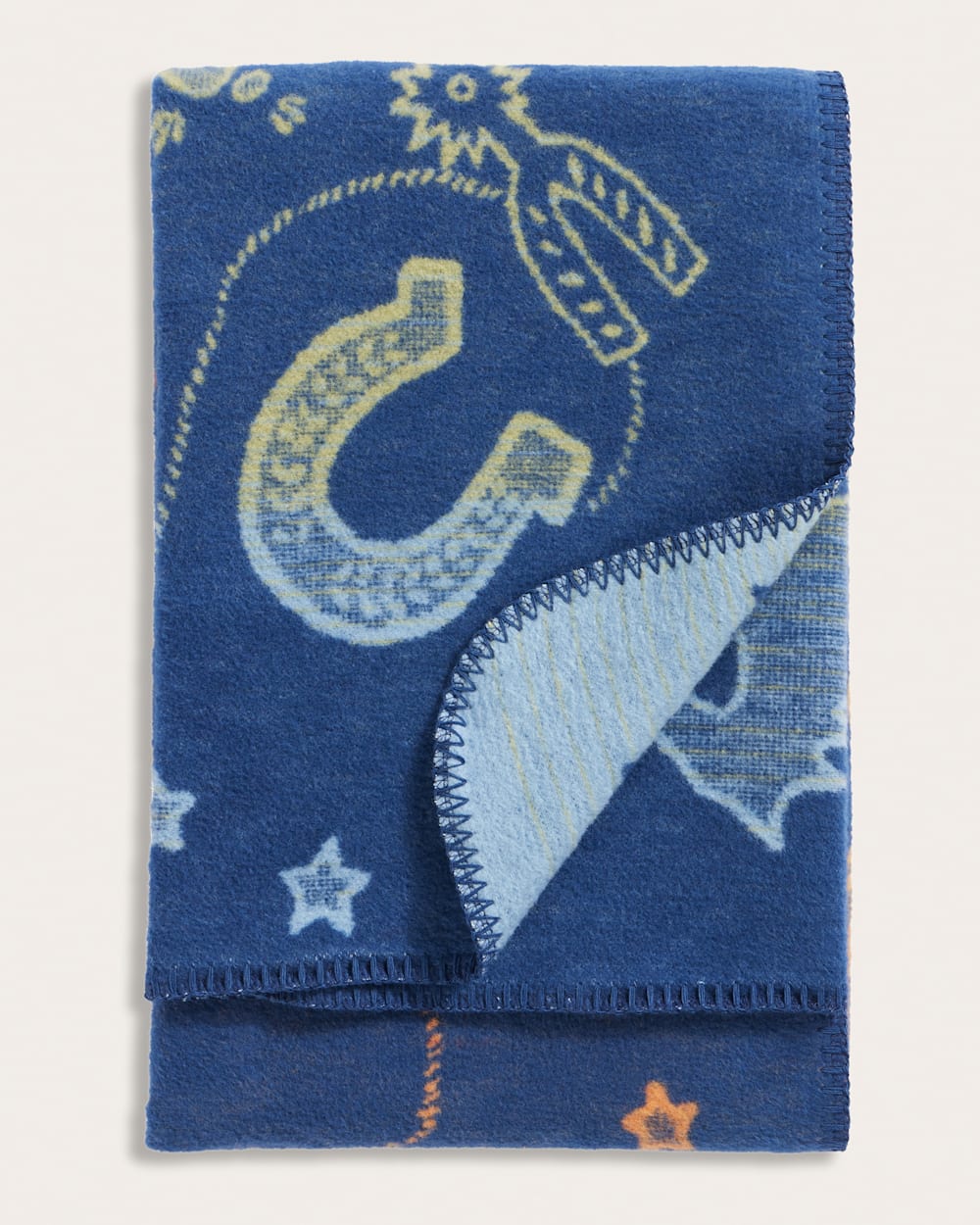 Organic Cotton Baby Blanket Cosmic Rodeo