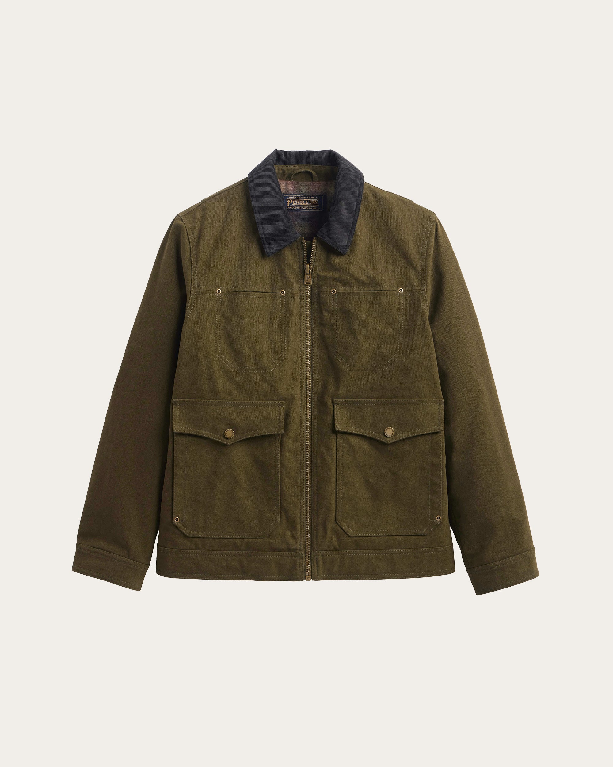 Carson City Ranch Coat Dark Olive