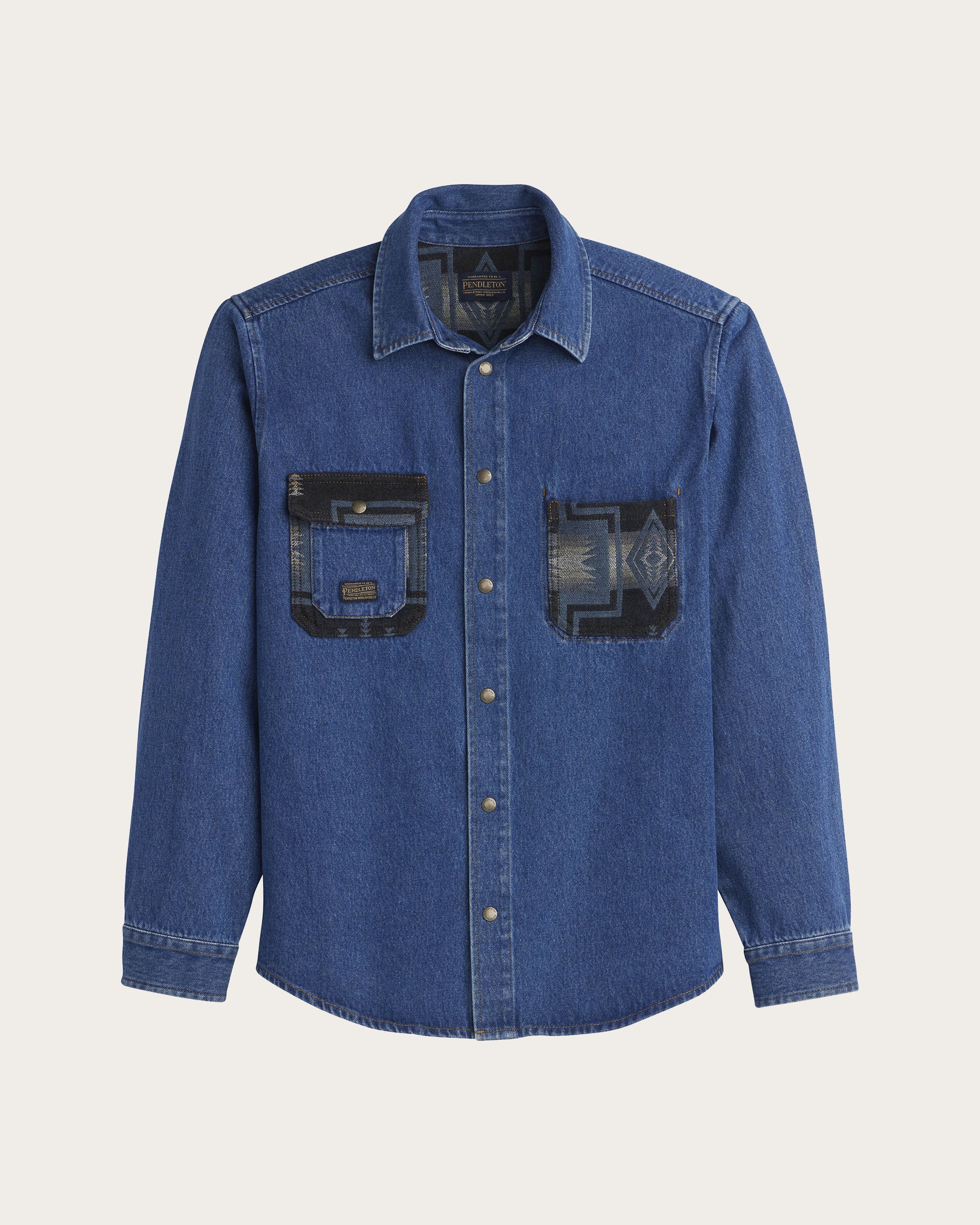 Denim Work Shirt Denim/Harding Blue