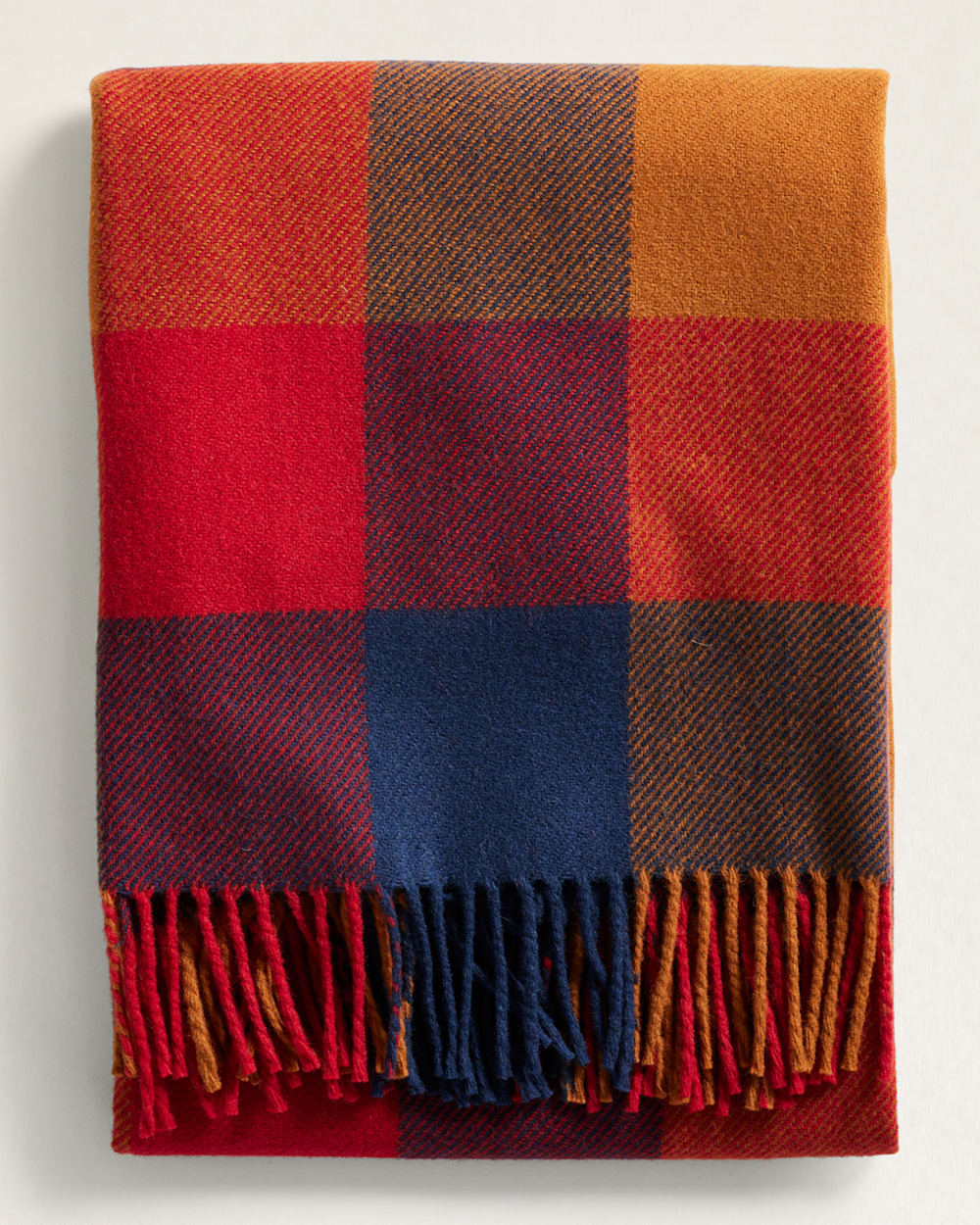 Eco Wise Washable Throw Copper/Red