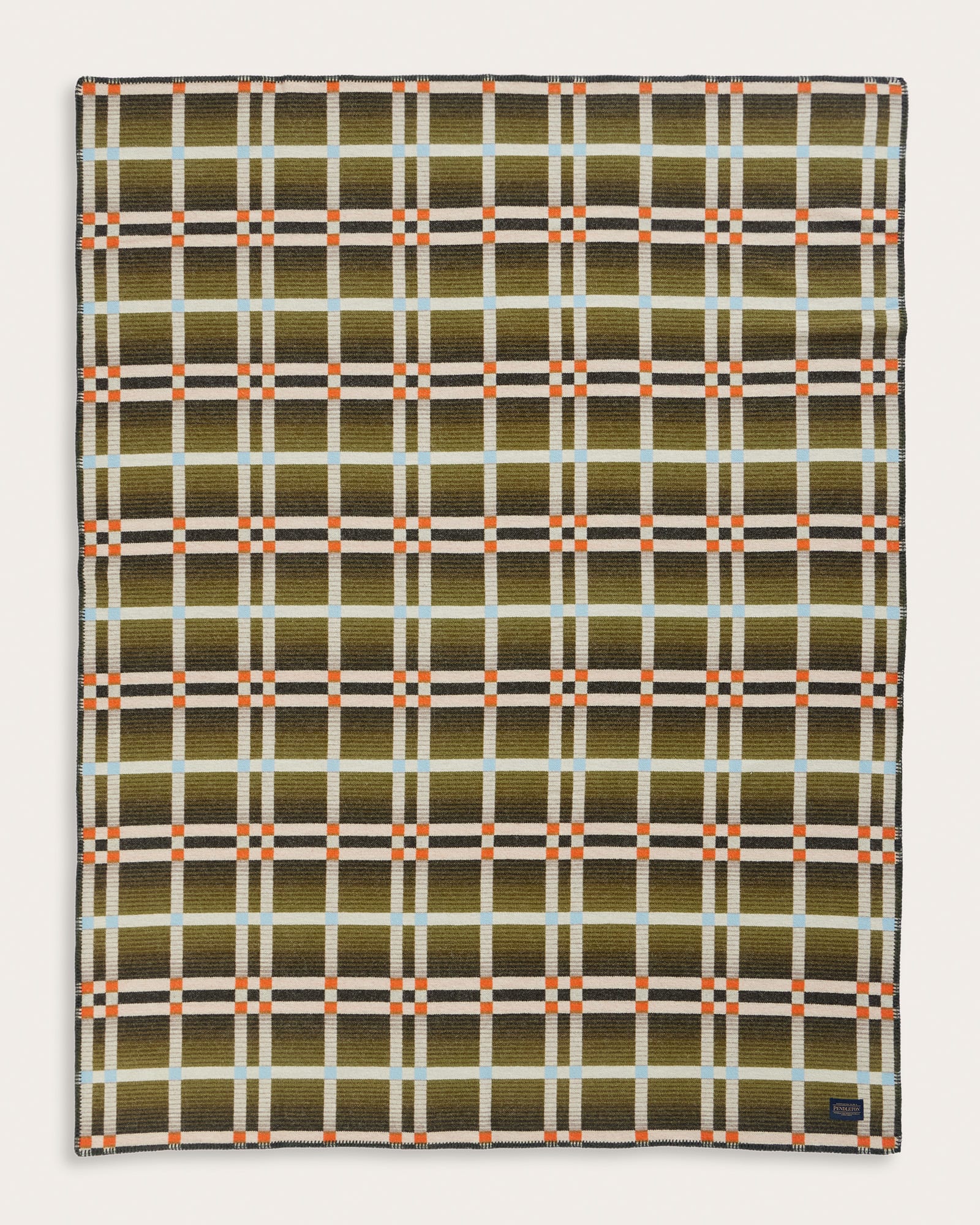 Four Square Throw Slide Mountain Olive