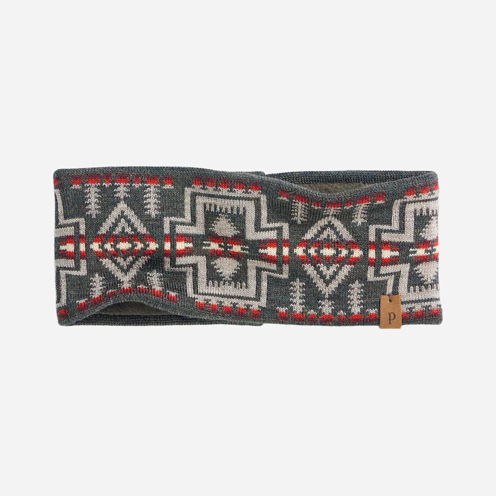 Fleece-Lined Headband Harding Olive