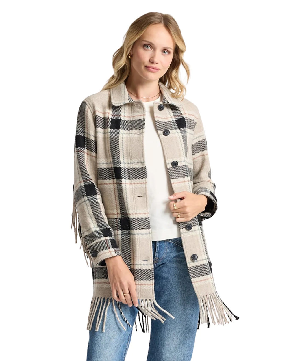 Jolene Fringe Wool Jacket