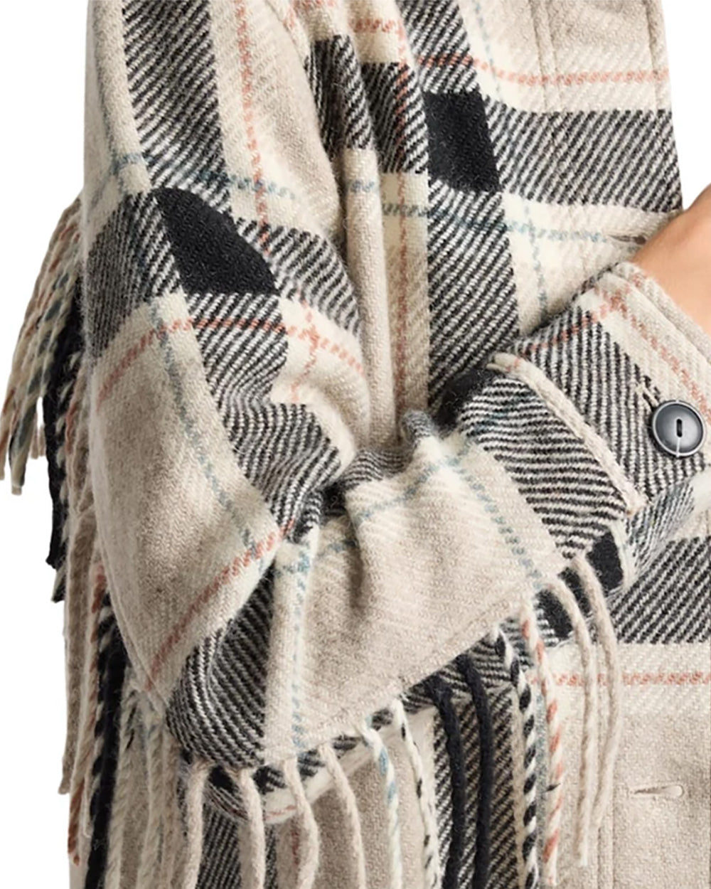 Jolene Fringe Wool Jacket