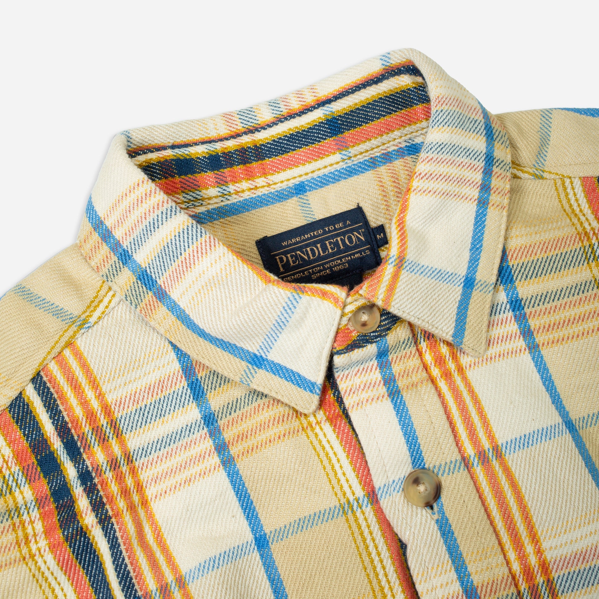 Arcadia Flannel Shirt Khaki Multi Plaid