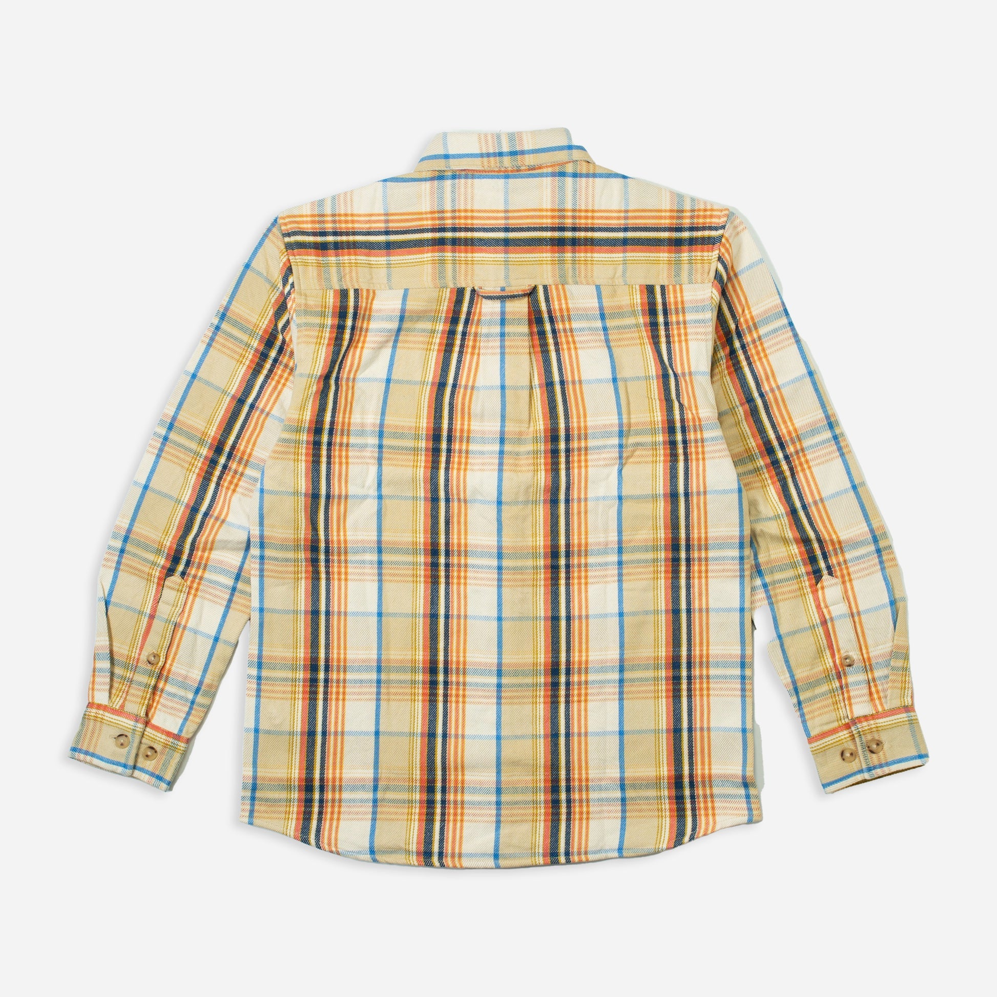 Arcadia Flannel Shirt Khaki Multi Plaid