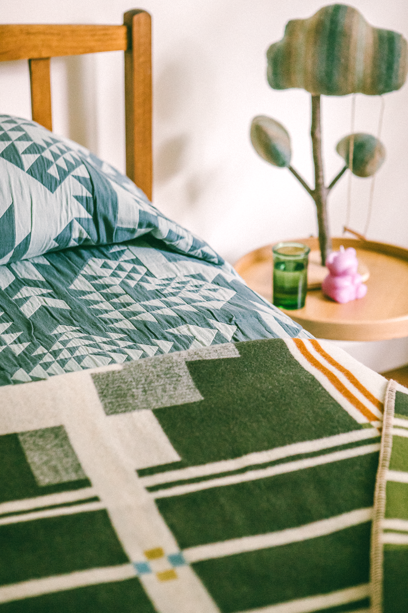 Organic Cotton Matelasse Sham Opal Springs Balsam