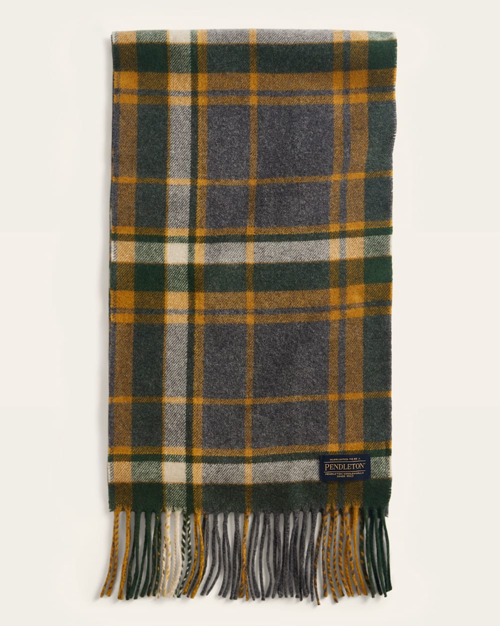 Whisperwool Muffler Charcoal Multi Plaid