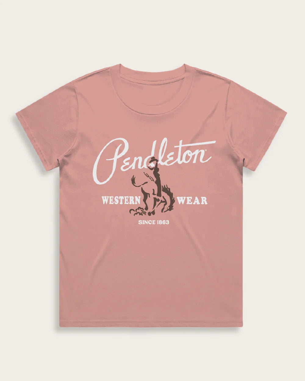 Cowgirl Graphic Tee Dusty Rose