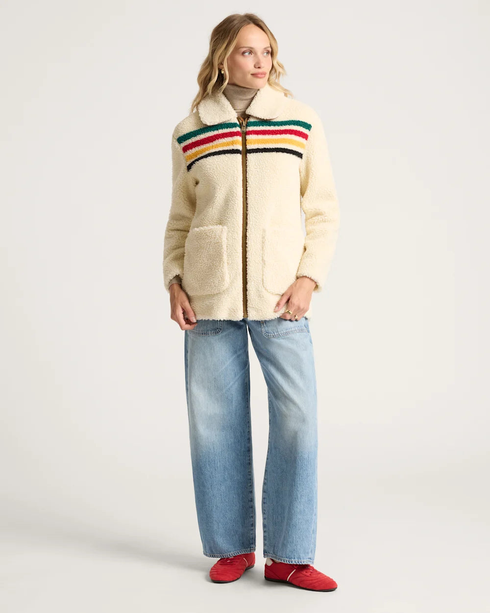 Glacier Sunset Fleece Jacket