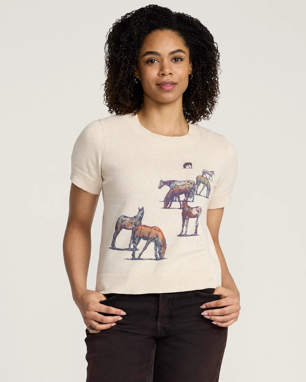Wild Horse Sweater Ecru