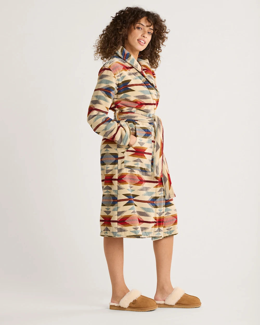 Women's Robe Wyeth Trail Oatmeal