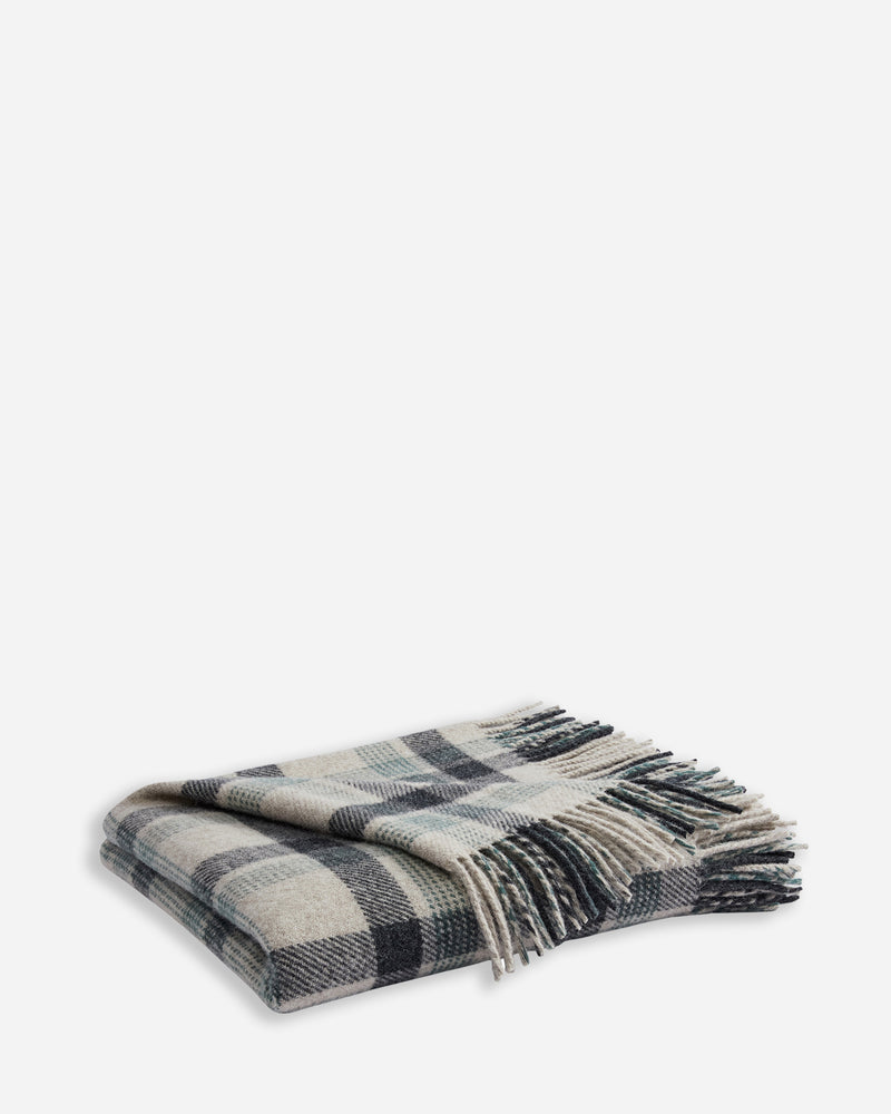 Eco Wise Washable Throw Kelso Plaid Oat