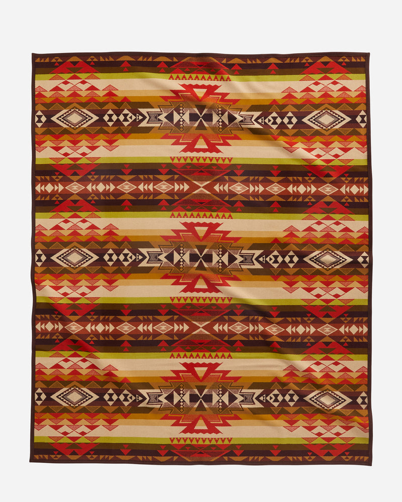 Limited Edition Jacquard Blanket Highland Peak Red