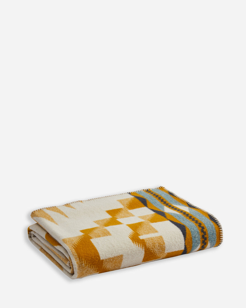 Jacquard Napped Blanket Abiquiu Sky