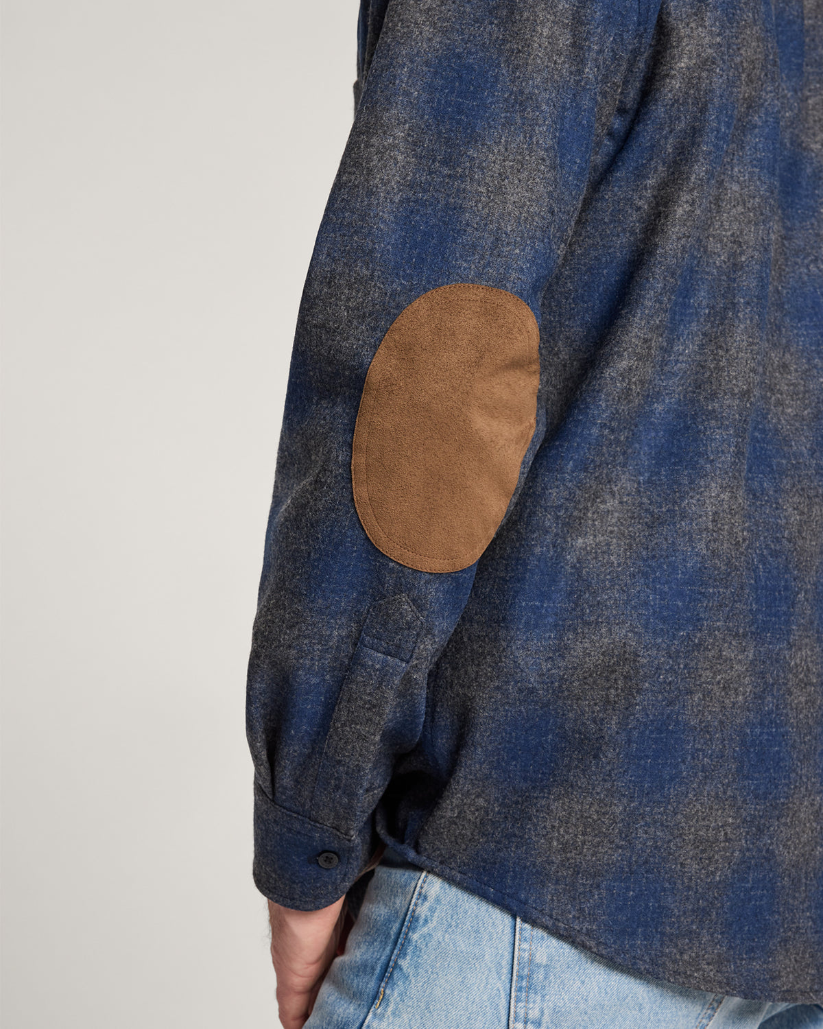 Trail Shirt Navy/Oxford Mix Ombre