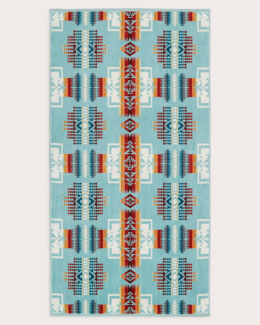 Pendleton 3 Piece Towel Set in Chief Joseph Aqua – view 2