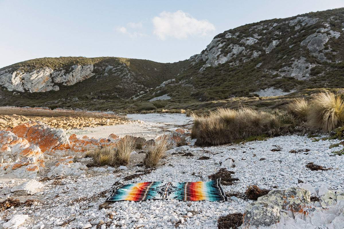 Pendleton Beach Towel in Saltillo Sunset – view 3
