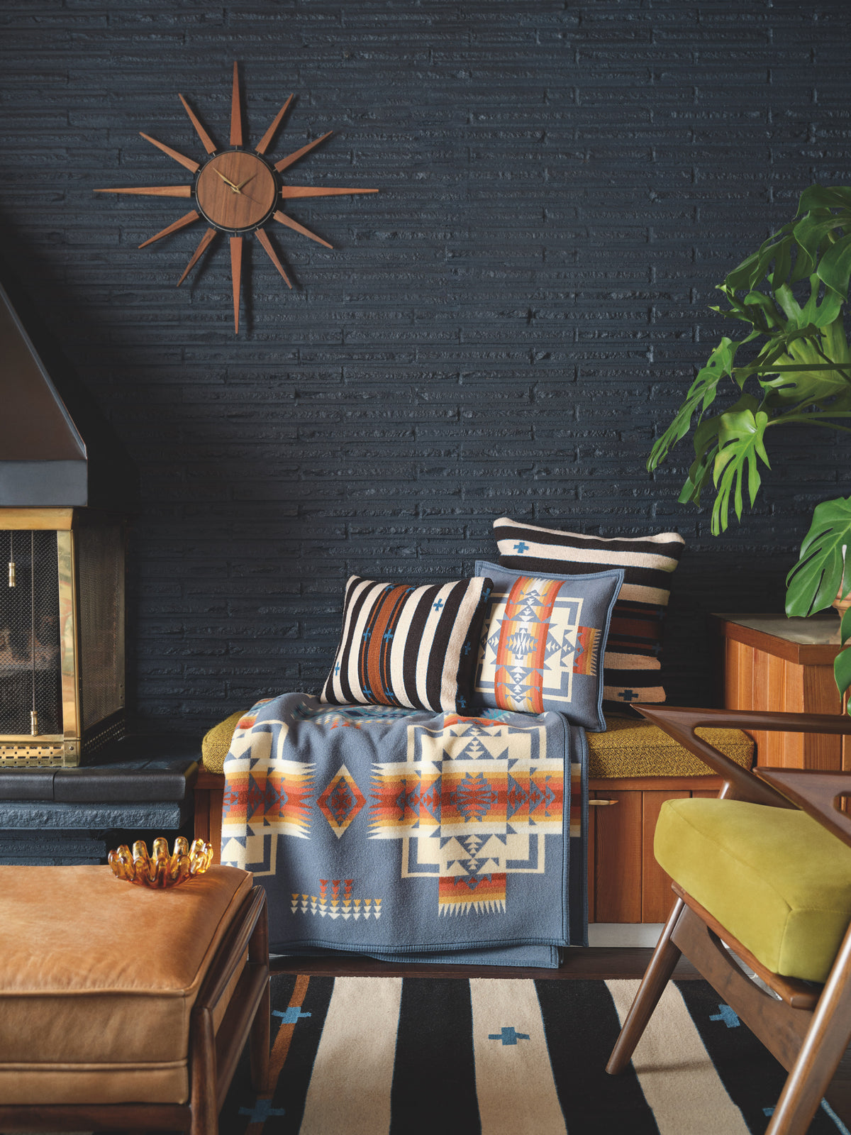 Pendleton Chief Joseph Pillow in Slate – view 2