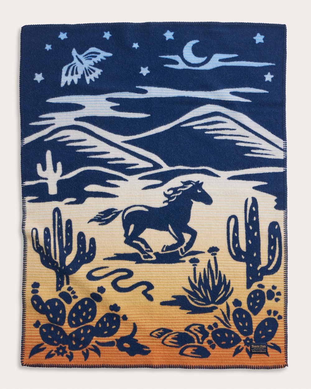 Pendleton Jacquard Wool Crib Blanket in Desert Dream