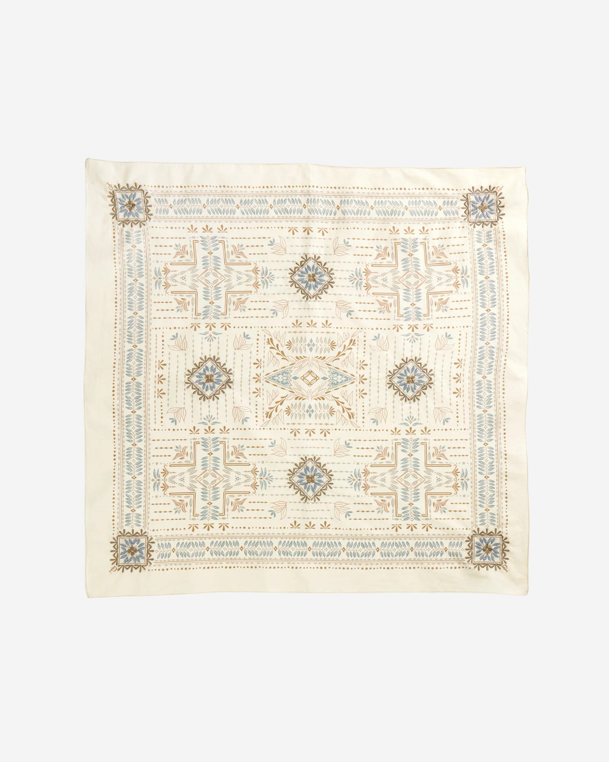 Laurel Grove Embroidered Bandana