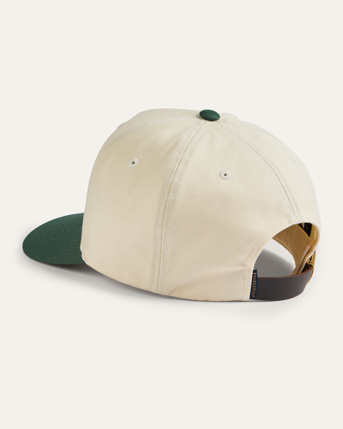 Pendleton Novelty Slideback Hat in Letterman P Ivory – view 2