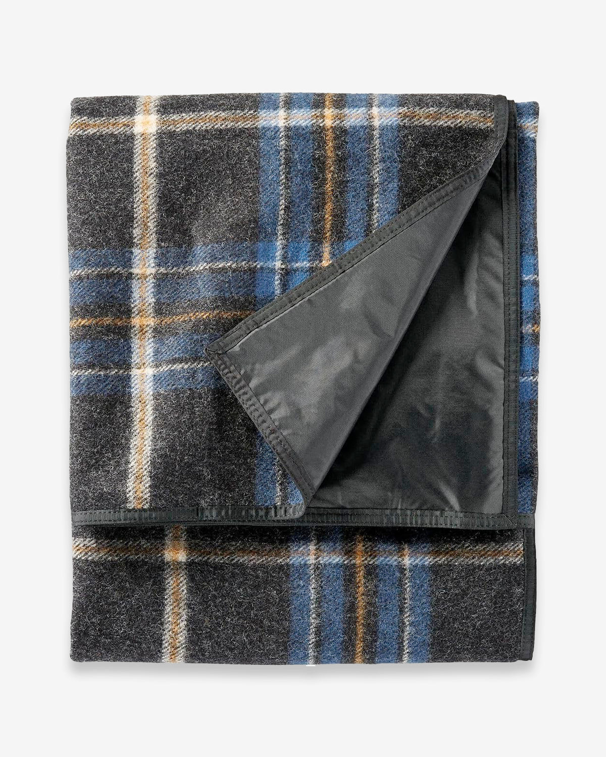 Pendleton Nylon Backed Roll Up Wool Blanket in Summit Lake – view 3