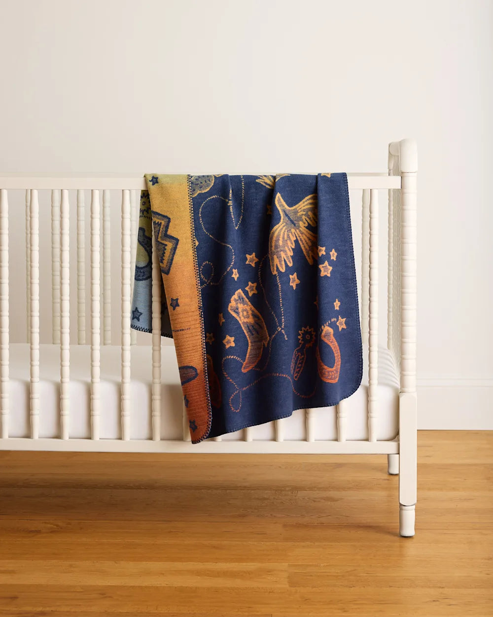 Pendleton Organic Cotton Baby Blanket in Cosmic Rodeo – view 2