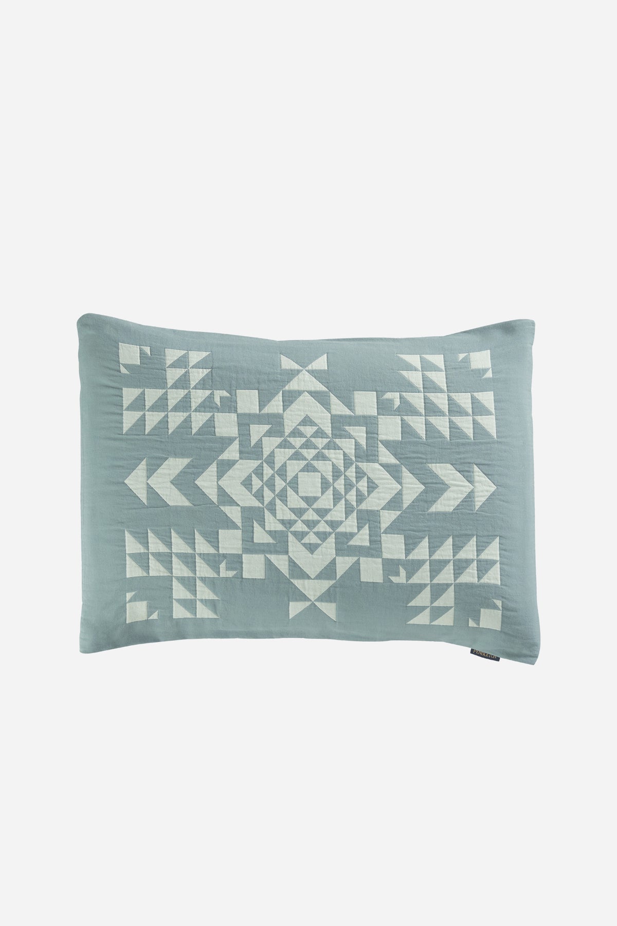 Pendleton Organic Cotton Matelasse Sham in Opal Springs Balsam