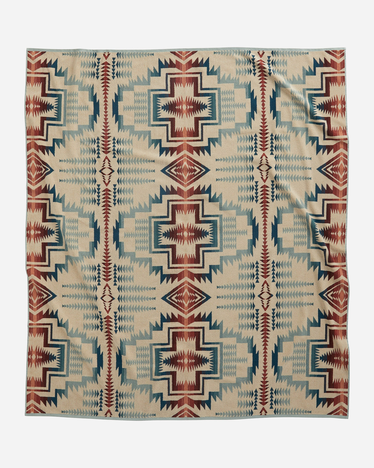 Pendleton Towel for Two in Silver Blue Harding Star – view 4