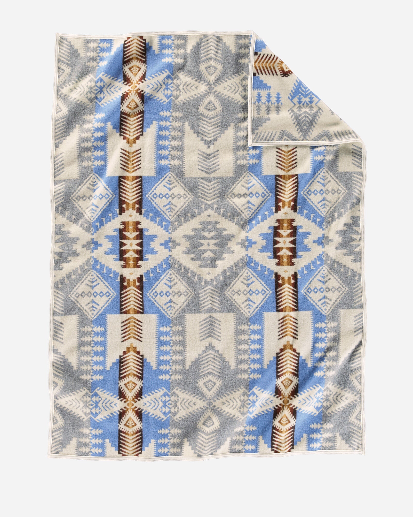 Silver Bark Jacquard Throw