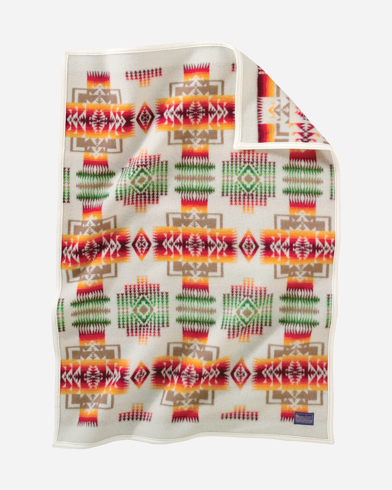 Chief Joseph Crib Blanket Ivory
