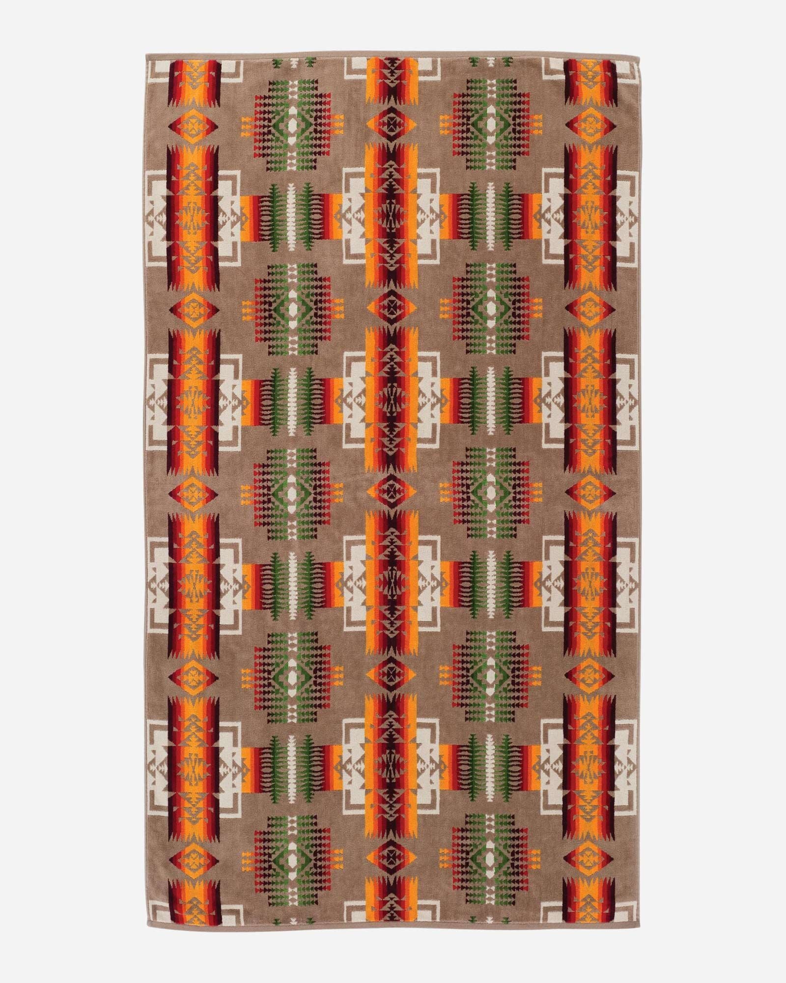 Beach Towel Chief Joseph Khaki